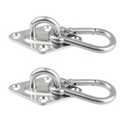 2 PCS 8mm 316 Stainless Steel Sand Bag Ceiling Hook Heavy Duty Swing Hangers - Eurekaonline