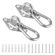 2 PCS 8mm 316 Stainless Steel Sand Bag Ceiling Hook Heavy Duty Swing Hangers - Eurekaonline