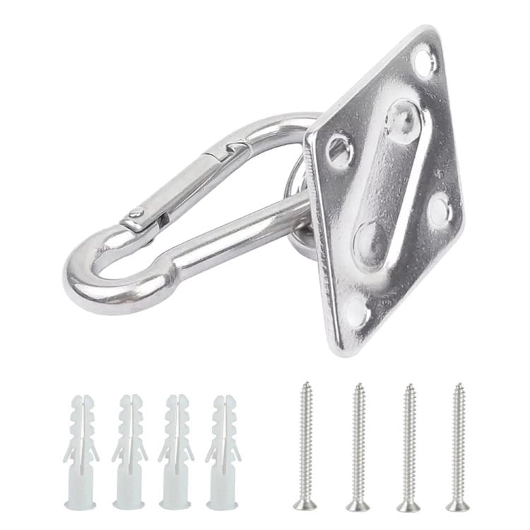 2 PCS 8mm 316 Stainless Steel Sand Bag Ceiling Hook Heavy Duty Swing Hangers - Eurekaonline