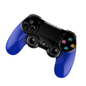 2 PCS Bluetooth Wireless Gamepad Touch Screen With Light Audio Dual Vibration Controller For PS4(Blue) - Eurekaonline