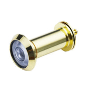 2 PCS Security Door Cat Eye HD Glass Lens 200 Degrees Wide-Angle Anti-Tiny Hotel Door Eye, Specification: 16mm Bright Gold - Eurekaonline