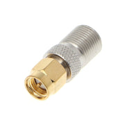 2 PCS SMA Female to F Female RF Coaxial Connector - Eurekaonline