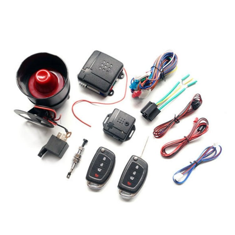 2 Set Car Alarm One-Way Alarm Mobile Phone APP Bluetooth Control Vehicle - Eurekaonline