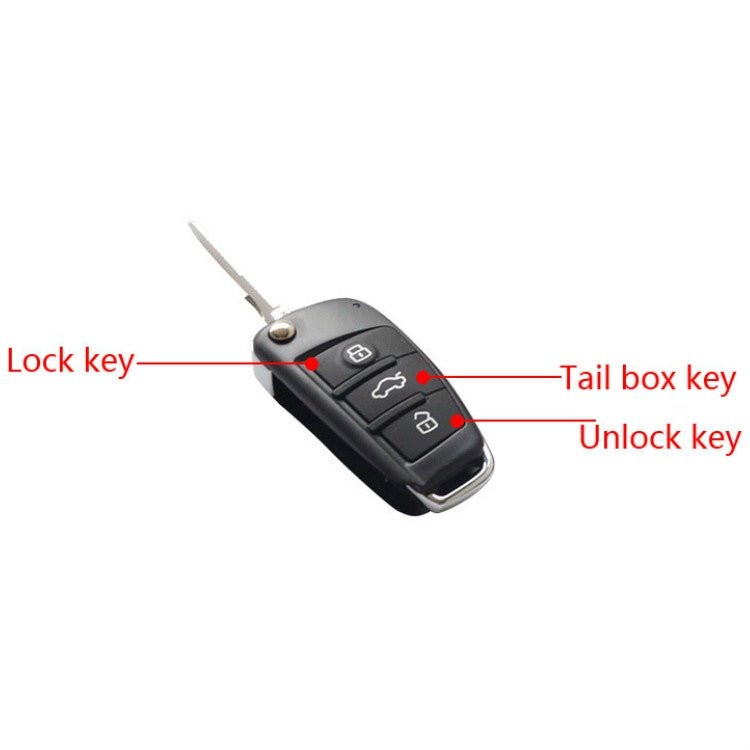 2 Set Car Remote Control Central Lock Keyless Entry System 12V Universal Model Key - Eurekaonline
