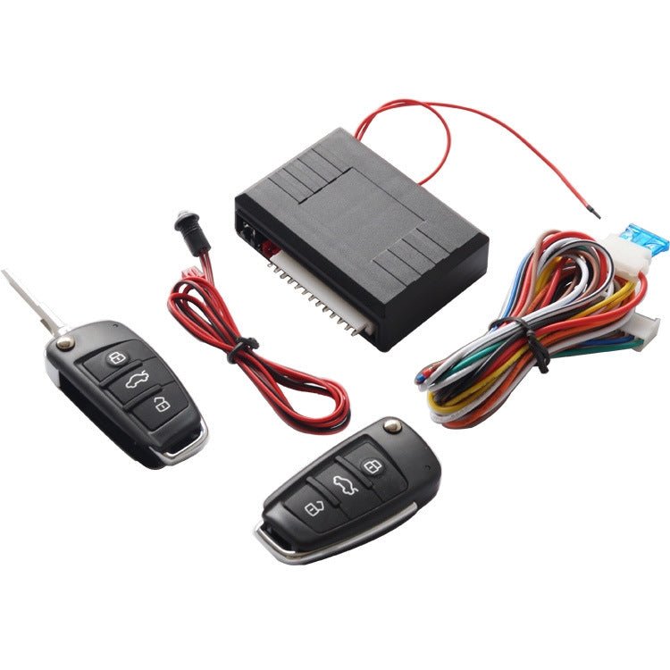 2 Set Car Remote Control Central Lock Keyless Entry System 12V Universal Model Key - Eurekaonline