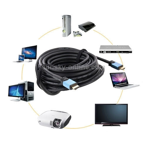 20m 2.0 Version 4K HDMI Cable & Connector & Adapter with Signal Booster Eurekaonline