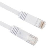 20m CAT6 Ultra-thin Flat Ethernet Network LAN Cable, Patch Lead RJ45 (White) Eurekaonline