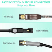 20m EMK OD6.0mm Toslink Square Port to Square Port TV Digital Audio Optical Fiber Connecting Cable Eurekaonline