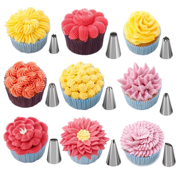 220 in 1 Cake Turntable Decorating Nozzle Set Baking Tool Fondant Mold Set Eurekaonline