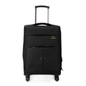 24 inch Oxford Cloth Universal Wheel Travel Password Draw-bar Box Luggage Carrier(Black) Eurekaonline