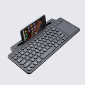 2.4G Bluetooth Wireless Keyboard With Card Slot Bracket With Touchpad - Eurekaonline