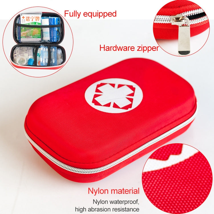 25 In 1 EVA Portable Car Home Outdoor Emergency Supplies Kit Survival Rescue Box(Red) Eurekaonline