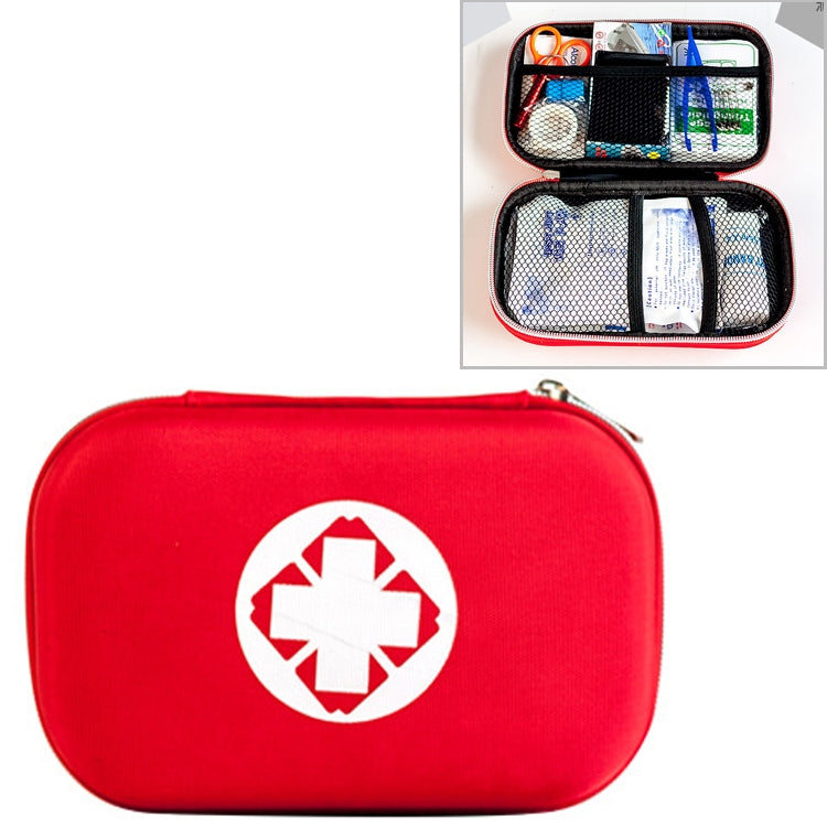 25 In 1 EVA Portable Car Home Outdoor Emergency Supplies Kit Survival Rescue Box(Red) Eurekaonline