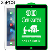 25 PCS 9D Full Screen Full Glue Ceramic Film For iPad Air / Air 2 9.7 inch Eurekaonline