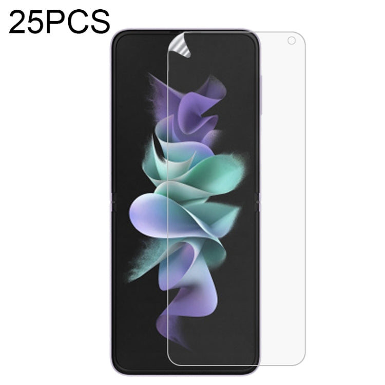 25 PCS Full Screen Protector Explosion-proof Hydrogel Film For Samsung Galaxy Z Flip4(Front Screen) Eurekaonline