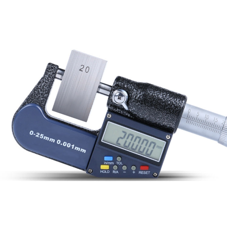 25mm (1 inch) Electronic Digital Micrometer (resolution 0.001mm) Eurekaonline