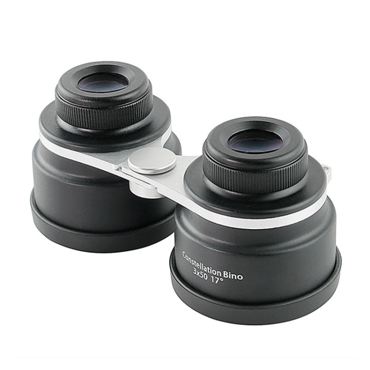 3X Stargazing Binoculars HD Full Optical Lens Portable Telescope, Specification: 3x50 Eurekaonline