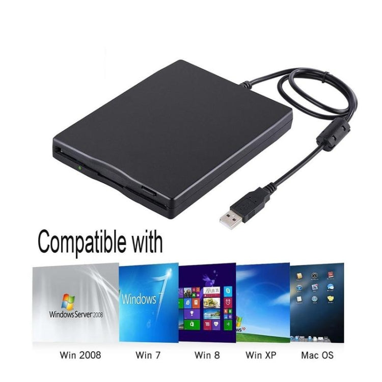 3.5 Inch Portable Floppy Disk Drive 1.44MB External FDD Device Eurekaonline