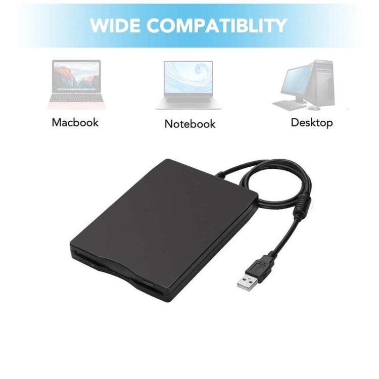 3.5 Inch Portable Floppy Disk Drive 1.44MB External FDD Device Eurekaonline