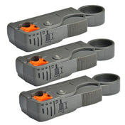3 PCS Coaxial Cable Stripper Stripping Pliers Cable Stripping Tool(1024) Eurekaonline
