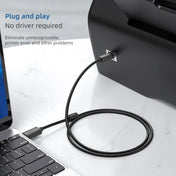 3 PCS Jasoz USB Printing Data Cable Oxygen-Free Copper Core, Cable Length: 10m Eurekaonline