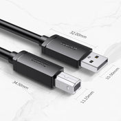 3 PCS Jasoz USB Printing Data Cable Oxygen-Free Copper Core, Cable Length: 5m Eurekaonline