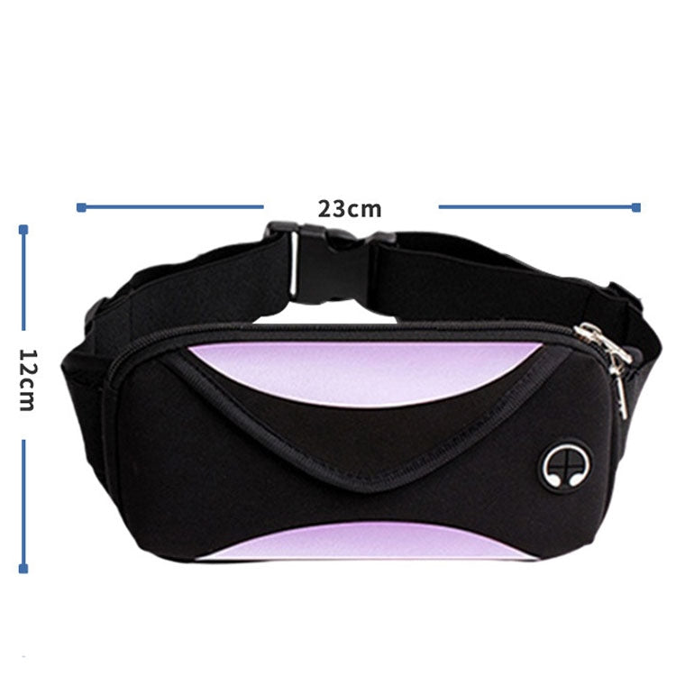 3 PCS Outdoor Sports Waist Bag Anti-Lost Mobile Phone Bag Running Riding Multifunctional Water Bottle Bag(Dark Blue) Eurekaonline