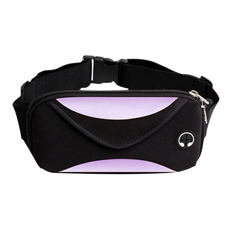 3 PCS Outdoor Sports Waist Bag Anti-Lost Mobile Phone Bag Running Riding Multifunctional Water Bottle Bag(Purple) Eurekaonline