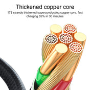 3 in 1 Fast Charging Magnetic Data Cable, Style: 1m Cable + 3 Magnetic Head Eurekaonline