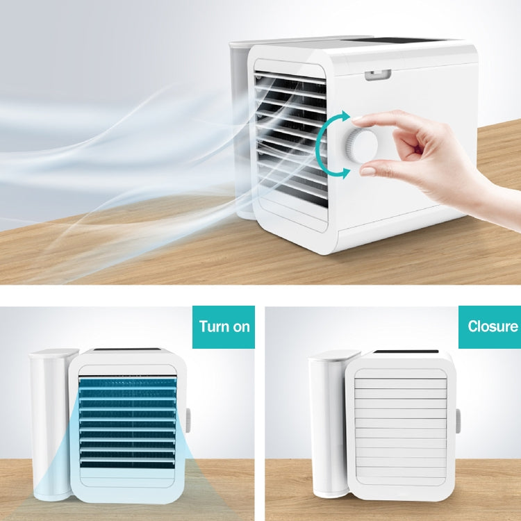 3 in 1 Refrigeration + Humidification + Purification Air Cooler Desktop Cooling Fan Ordinary Version Eurekaonline