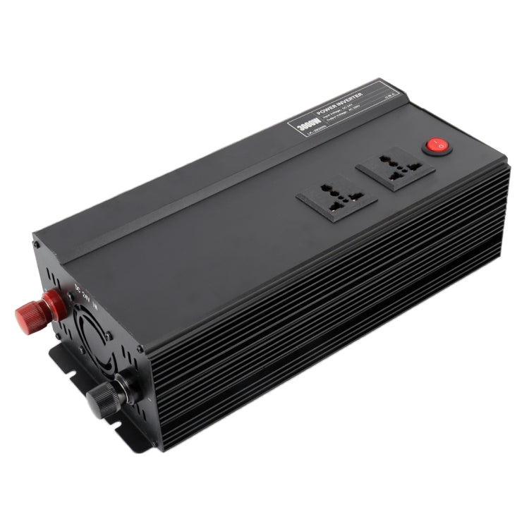 3000W DC 24V to AC 220V Car Multi-functional Sine Wave Power Inverter, Random Color Delivery Eurekaonline