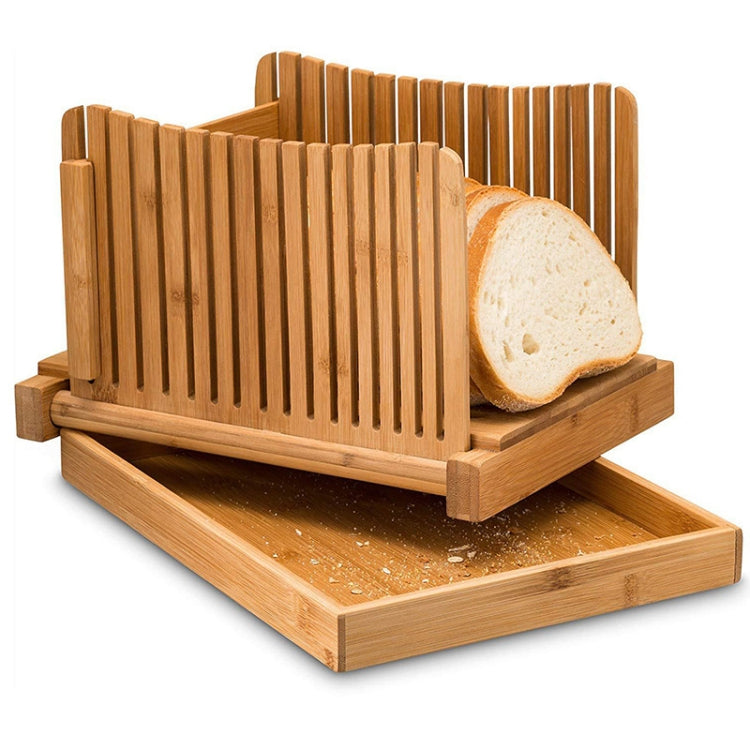 31.7x23.7x19cm Bamboo Household And Commercial Multi-Function Bread Cutting Plate Sliced Cutting Board Bread Slices Bread Plate Eurekaonline