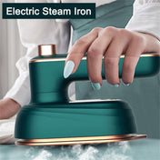 33W Handheld Electric Ironing Machine Rotatable Dry And Wet Garment Steam, Product specifications: US Plug(Gemstone Green) Eurekaonline