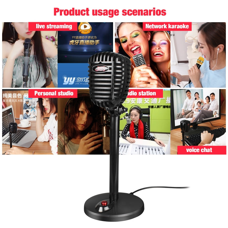 360 Degree Rotatable Driveless USB Voice Chat Device Video Conference Microphone, Cable Length: 2.2m Eurekaonline