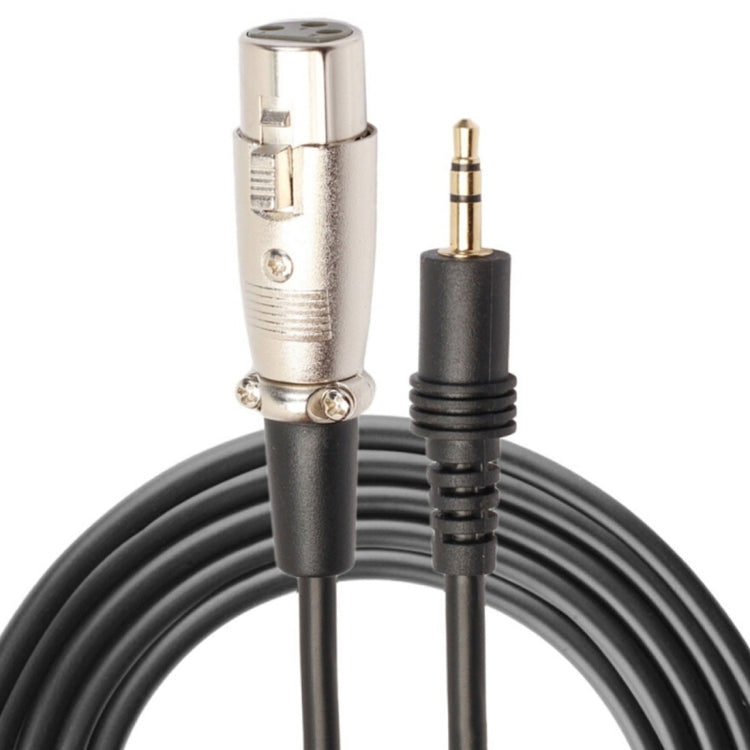 3m 3.5mm Male to XLR Female Microphone Audio Cord Cable Eurekaonline