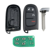 4-button Car Remote Control Key GQ4-54T ID46 Chip 433MHZ for Dodge RAM Eurekaonline