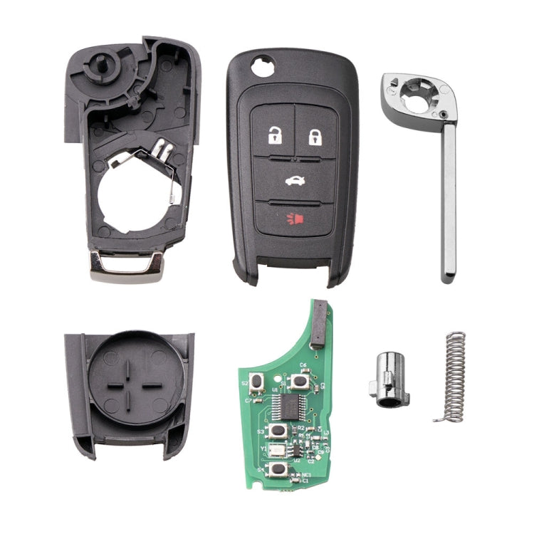 4-button Car Remote Control Key OHT01060512 315MHZ for Chevrolet / Buick Eurekaonline