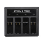 4-channel Battery Charger with Type-C / USB-C Port for GoPro HERO8 Black /7 Black /7 White / 7 Silver /6 /5 Eurekaonline
