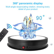 42cm LED Light Electric Rotating Display Stand Turntable, Power Plug:AU Plug(White) Eurekaonline