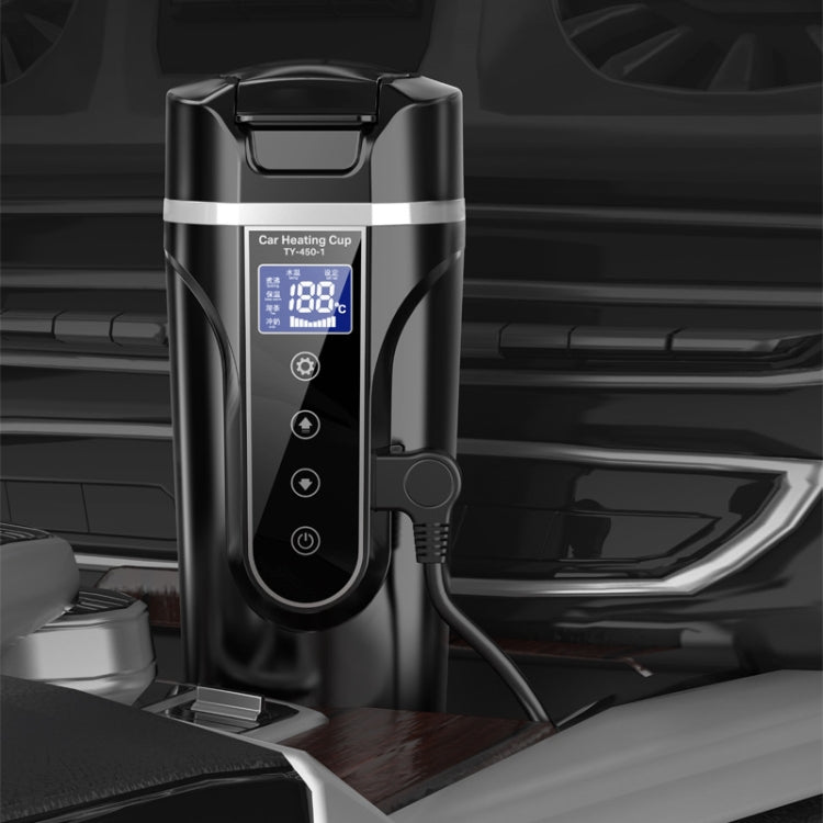 450ml Car Heating Water Bottle Thermos Mug Car Truck Universal Boiling Water Cup, Style:Car Models(White) Eurekaonline