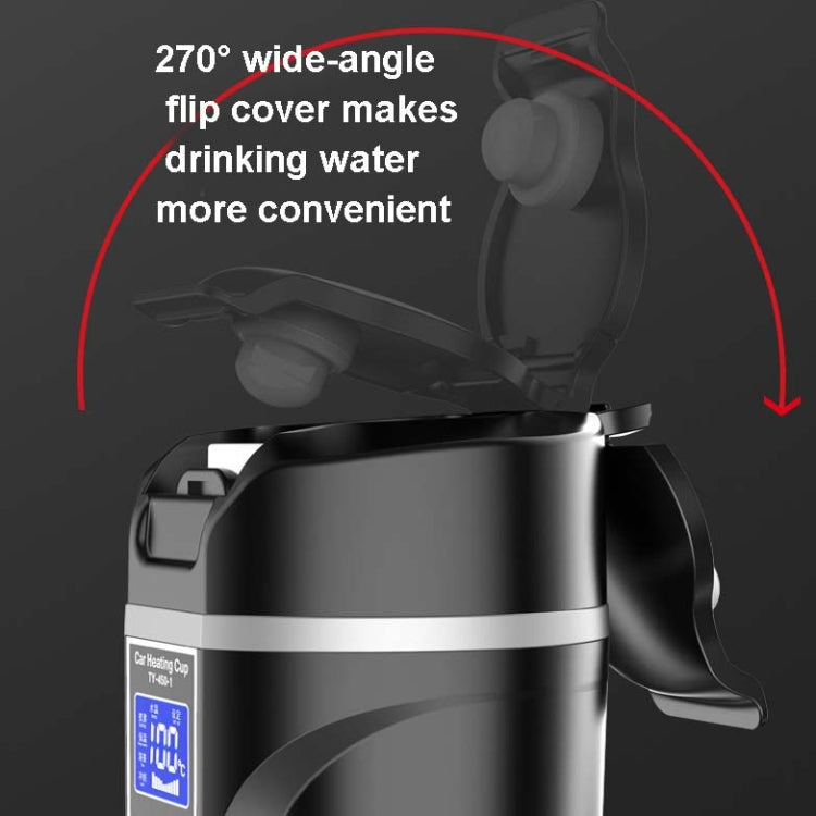 450ml Car Heating Water Bottle Thermos Mug Car Truck Universal Boiling Water Cup, Style:Car Models(White) Eurekaonline