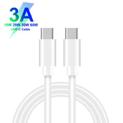 45W PD3.0 + 2 x QC3.0 USB Multi Port Charger with Type-C to Type-C Cable, UK Plug(White) Eurekaonline