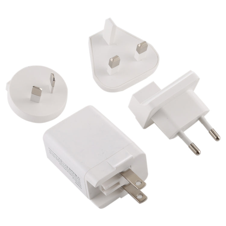 5 in 1 18W Power Adapter Plug Adapter Convertible US + UK + EU + AU Plug Eurekaonline