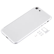 5 in 1 for iPhone 7 (Back Cover + Card Tray + Volume Control Key + Power Button + Mute Switch Vibrator Key) Full Assembly Housing Cover(Silver) Eurekaonline