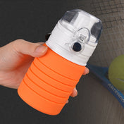 500mL Outdoor Travel Silicone Foldable Kettle Telescopic Cup Sports Drinking Bottle Eurekaonline