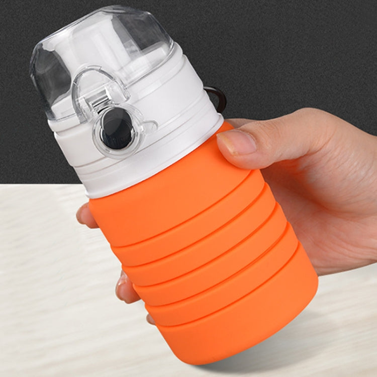 500mL Outdoor Travel Silicone Foldable Kettle Telescopic Cup Sports Drinking Bottle Eurekaonline