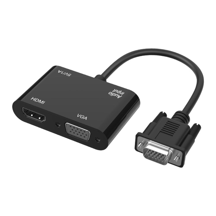 5138HV 1080P VGA to HDMI + VGA Adapter with Audio Eurekaonline