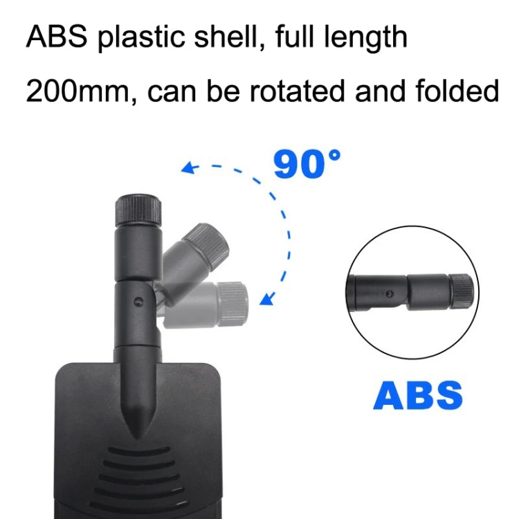 5G Full Netcom Black Plastic Sleeve Signal Strong High Gain Antenna Eurekaonline