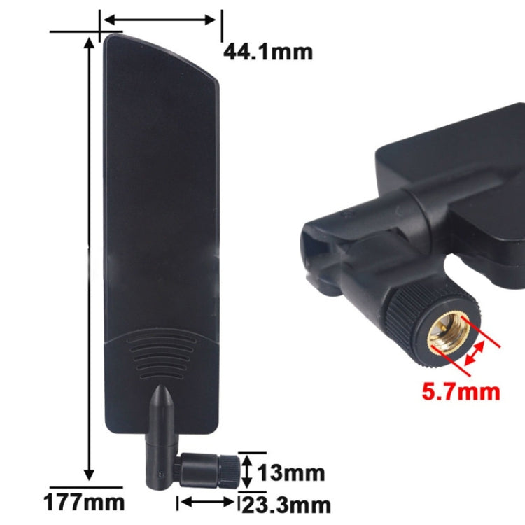 5G Full Netcom Black Plastic Sleeve Signal Strong High Gain Antenna Eurekaonline