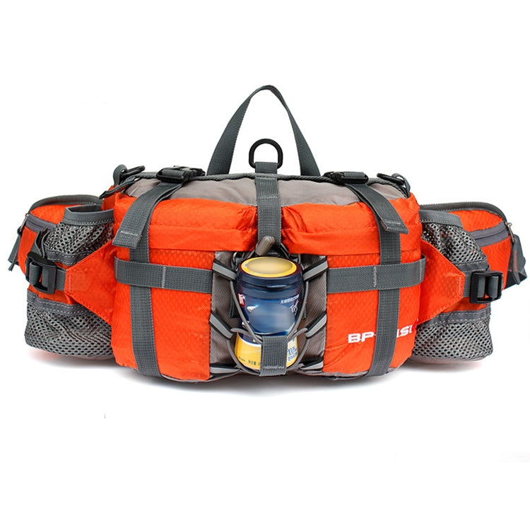 5L Outdoor Sports Multifunctional Cycling Hiking Waist Bag Waterproof Large-Capacity Kettle Bag, Size: 28.5 x 15 x 13cm(Orange) Eurekaonline
